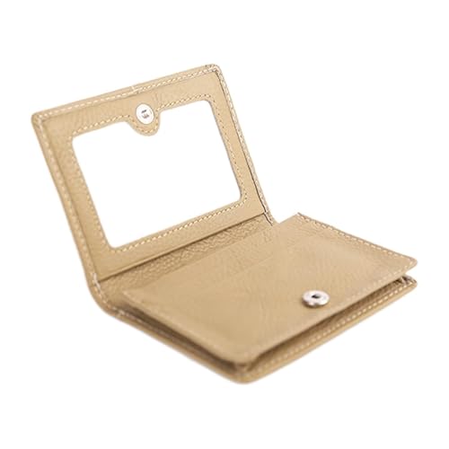 Visitenkartenhalter Ledertasche für Visitenkarten Kartenclip Kartentasche Kleine Brieftasche Bankkarten Set Kartenbuch Visitenkartenbuch Visitenkartenbox(A) von GFHTRELY