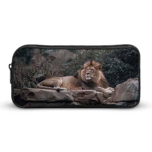 GFLFMXZW Federmäppchen mit breiter Öffnung, großes Fassungsvermögen, Federmäppchen, ästhetische Stifttasche, Reißverschluss, Kosmetiktasche, tragbare Münztasche für Büro-Organizer, Stil:, 22*12*5cm, von GFLFMXZW