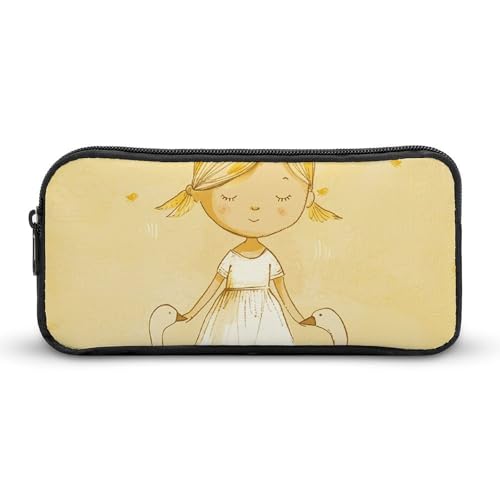 GFLFMXZW Federmäppchen mit breiter Öffnung, großes Fassungsvermögen, Federmäppchen für Damen und Ente, ästhetische Stifttasche, Reißverschluss, Kosmetiktasche, tragbare Münztasche für Büro-Organizer, GFLFMXZW Federmäppchen mit breiter Öffnung, großes Fassungsvermögen, Federmäppchen für Damen und Ente, ästhetische Stifttasche, Reißverschluss, Kosmetiktasche, tragbare Münztasche für Büro-Organizer, von GFLFMXZW