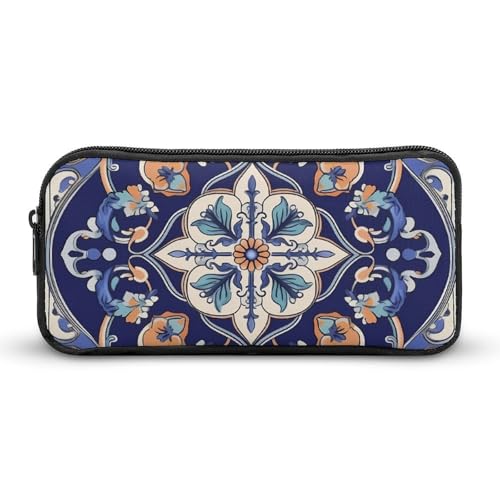 GFLFMXZW Federmäppchen mit breiter Öffnung, großes Fassungsvermögen, violett, Grafik, Federmäppchen, ästhetische Stifttasche, Reißverschluss, Kosmetiktasche, tragbare Münztasche für Büro, Organizer, von GFLFMXZW