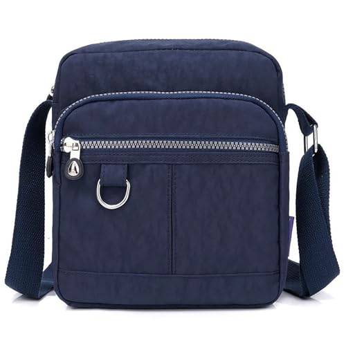 GFM® Damen Nylon Wasserdichte Umhängetasche (NCB-8), Blau - Größe: Small (S1-9925-ghnl-navy) von GFM