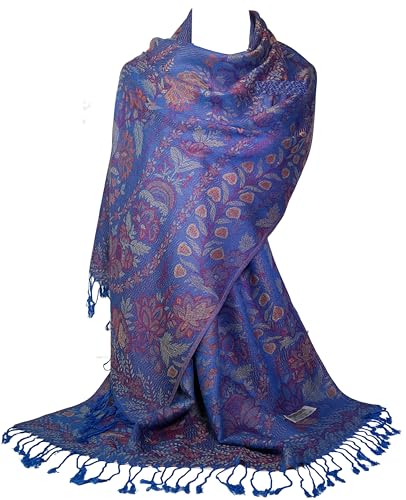 GFM® Schal im Pashmina-Stil mit Paisleymuster (MSC-B), Msc4-königsblau, 42 von GFM