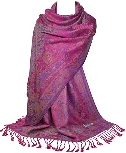 GFM® Mosaik-Schal im Pashmina-Stil (MSC-C), Msc5-pink, 42 von GFM