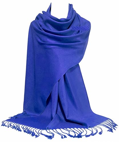 GFM® Schal im Pashmina-Stil, für alle Jahreszeiten, weich, B9, B9-crtnl-blue, 42 von GFM