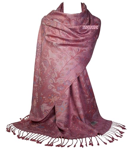 GFM® Schal im Pashmina-Stil mit Paisleymuster (MSC-B), Msc4-pink, 42 von GFM