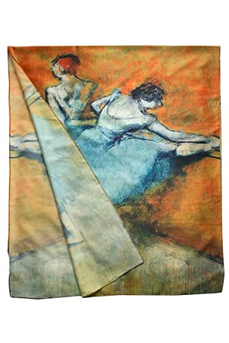 GFM® Seidenmischung Malkunst basierter Schal (VSLK-Degas "Dancers at the Barre") von GFM