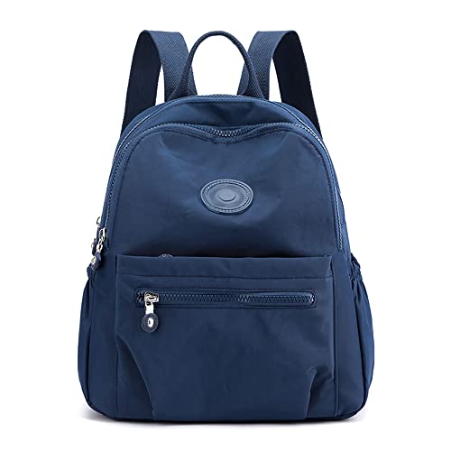 GFM® Wasserdichter Damen-Rucksack aus Nylon, für Urlaub, Reisen, Freizeit, Sommer, Strand (NBKP-A), S0-Marine-Blau, 36 von GFM