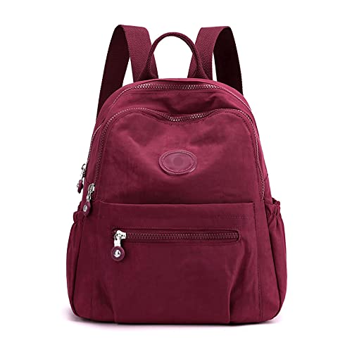 GFM® Wasserdichter Damen-Rucksack aus Nylon, für Urlaub, Reisen, Freizeit, Sommer, Strand (NBKP-A), S3-ghfsh-Fuchsia, 36 von GFM