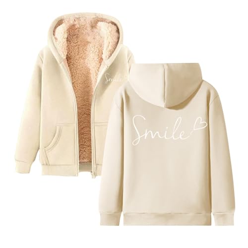 2024 Teddyfell Jacke Damen Teddy Dame Sweatshirts Für Y2k Hoodie Bench Schwarzer Steppjacke Lange Weste Overknee Boots von GFPGNDFHG