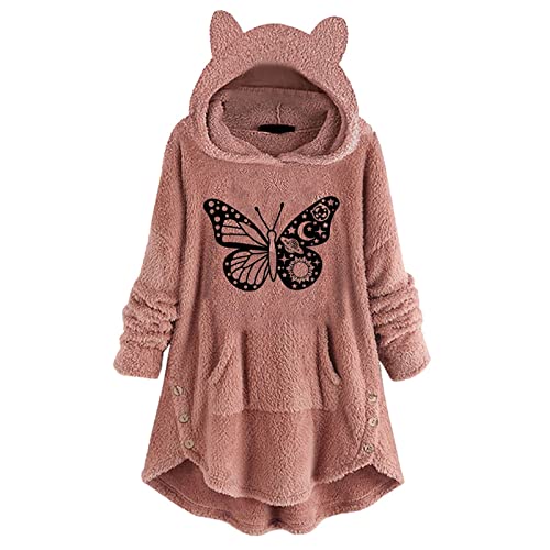 Damen Oversize Shirt Weinachts Pullies Kinder Sweater Blanket Wintercastel Sweatshirt Damen Damen Weste Weinrot Camouflage Blazer Decke Als Pulli Bolero Weiß Weißer Pulli Damen von GFPGNDFHG