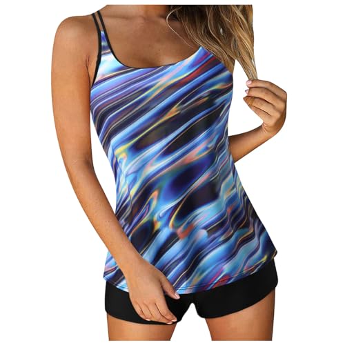 Damen badekleid lang Bademoden für Badeanzug bade Shirt Women badekleider high Waist Shorts strandklwid Push up Bikini Set Tankini große größen Bikinis von GFPGNDFHG