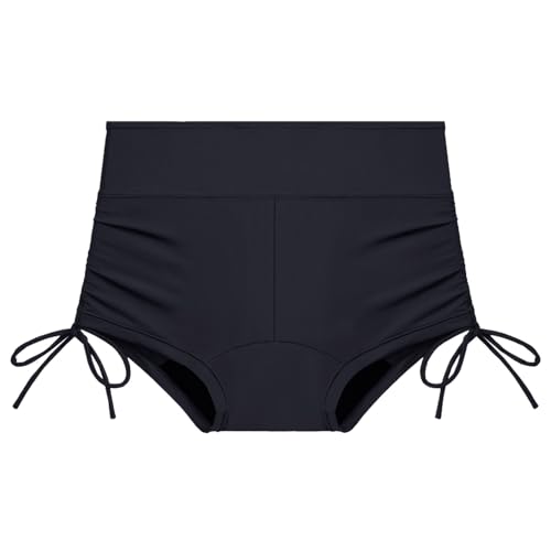 GFPGNDFHG Badehose Schwarz Badeanzüge Badekleider Bikini High Waist Damen Hose Tankini Blau Push Up von GFPGNDFHG