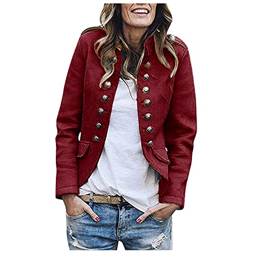 GFPGNDFHG Bolero Damen Festlich Hoody Damen Hoddi Damen Damen Pullover Sweatjacke Kurzarm Damen Sweatjacke Damen Braun Jennifers Body Jacket Black Jeans Jacket Blouson Damen Sommer Pusteblumen von GFPGNDFHG