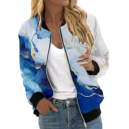 GFPGNDFHG Bomberjacke Damen Damenjacke Damenweste Sommer weiße Strickjacke dünne Sommerweste leicht Jacke schwarz von GFPGNDFHG