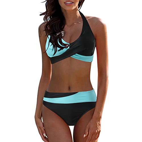 GFPGNDFHG Brazilian Slip Pushup Bikini Damen badeanzüge für Damen Bauch Weg Bikini bunt Badeanzug Damen high Waist Bikini Damen Damen Bikini Swimwear dwuczęściowy Bikinini bauchweg sexy von GFPGNDFHG