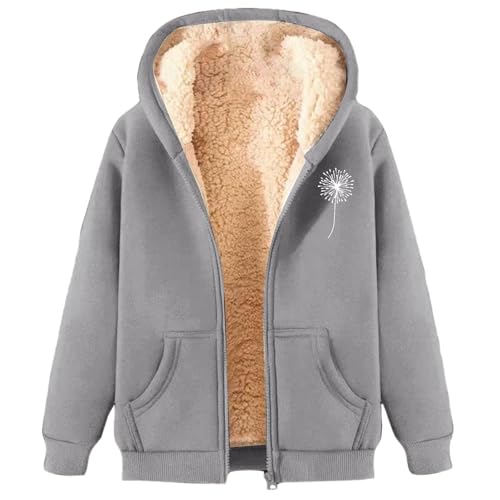 GFPGNDFHG Damen Herbst Jacken Für Teddy Jacke Sweatjacke Lang Pullover Teenager Mädchen Streetwear Kuscheljacke Parka Westen Schuhe von GFPGNDFHG