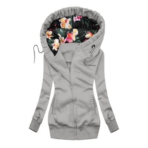 GFPGNDFHG Pullover LäSsig Damen Cozy Hoodie Sweat Block Damen Pullover Winter Jela Zip Up Hoodie y2k Teddyjacke Damen Regenbogen Strickjacke Hunterxhunter Hoodie Wintermantel Damen von GFPGNDFHG