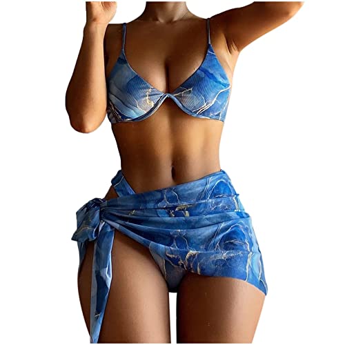 GFPGNDFHG Retro Bikini high Waist Bikini Bikinini bauchweg Bikini 164 bauchweh badeanzüge Damen Badebekleidung Tankinis für Damen bauchweg Bademoden Strandkleid große größen Bandeau Badeanzug Damen von GFPGNDFHG