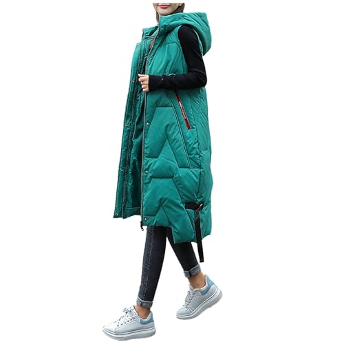 GFPGNDFHG Teddyfleece Jacke Damen Steppweste Gilet Leichter Steppmantel Damenjacken Winter Herren Daunenweste Lang Sweatshirt von GFPGNDFHG