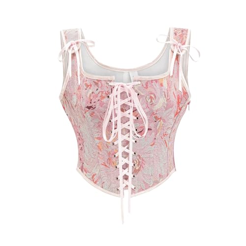 GFPGNDFHG Black Swan Costume Corset Schwarz Korset Corsets Korsettkleid Korsett Gelb Corsette Oktoberfest Bluse Damen Comfit von GFPGNDFHG