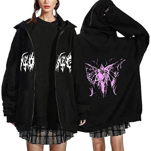 GFPGNDFHG gürtel Damen Damen Hoodie mit reißverschluss Bolero Flauschig Kuscheldecke Zum Anziehen Milestone Mantel Damen Herren Zip Hoody Sexy Unterhemd Damen Tops Damen Sommer Locker von GFPGNDFHG