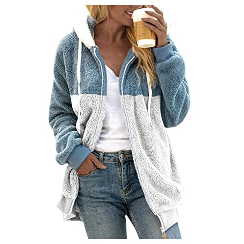 Wasserdichte Sommerjacke Damen Oberteile Damen Langarmshirt Damen Grün Frauen Kleidung Festlich Coldplay Tshirt Damen mit Tasche Steppmantel Damen Winter Blaue Krawatte Damenmode von GFPGNDFHG