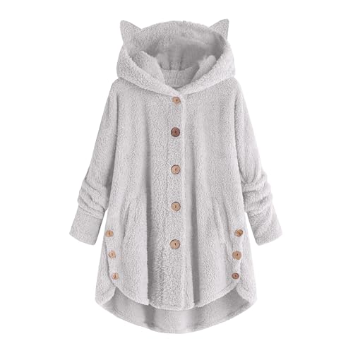 GFPGNDFHG weihnachtspulli herren hoodie vintage windjacke damen winter coat women sweatjacke damen mit kapuze lang strickjacke damen kurz beige sachen für den urlaub jacke damen sommer von GFPGNDFHG