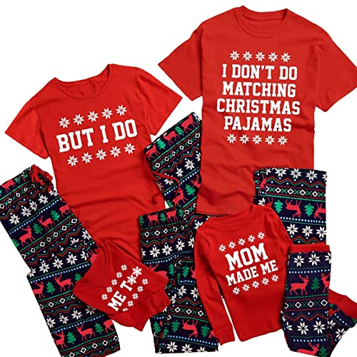 Damen Familienschlafanzüge Für Familien Weihnachtspullover Pyjama Weihnachten Familie Frottee Schlafanzug Mädchen Pärchen Set Christmas Couple von GFPGNDFHG