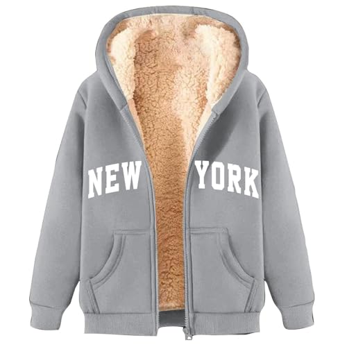 Damen Teddy Jacke Fleecejacke Mit Kapuze Hoodie Trainingsjacke Bench Kapuzenpulli Winter Damenwesten Wide Calf Boots von GFPGNDFHG