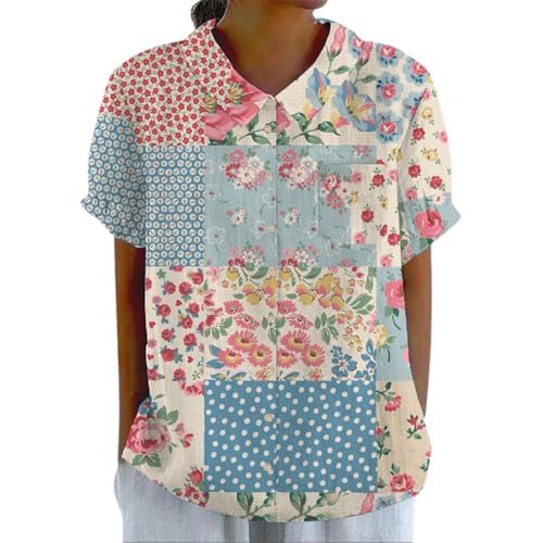 Spitzenshirt Weiss Damen Tops Sommer elegant blusentops Pullover für ausgefallene Tshirts lockeres Shirt türkiye Forma Jacke von GFPGNDFHG