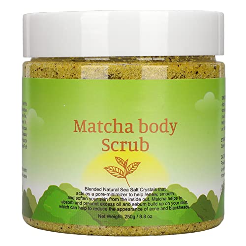 Green Tea Facial Scrub Peeling Body Scrub Pore Cleanser Natural Skin Care, for Women 250g/8.82oz von GFRGFH
