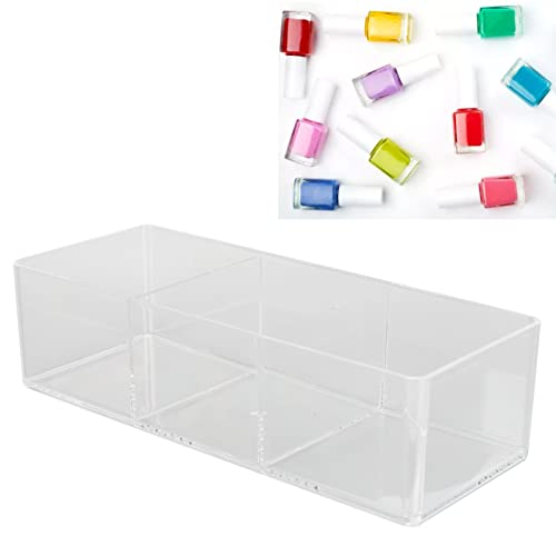 Nail Art Kleine Perlen Organizer, 3 Fächer, Mini Aufbewahrungsbehälter Für Durchsichtige Perlen, Transparente Boxen, Tragbar, Offenes Design Für Werkzeug von GFRGFH