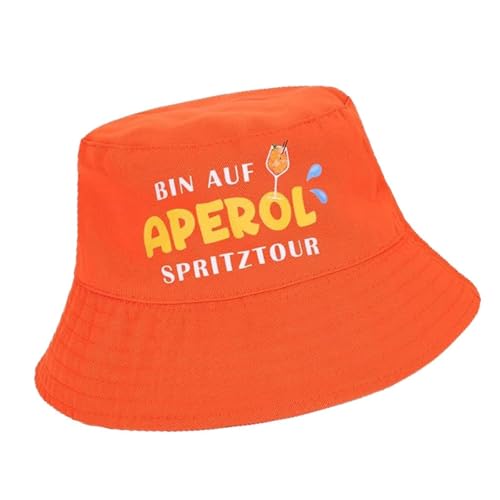 GFTCGK Fischerhut Orange, Anglerhut, Aperol Hut, Aperol Accessoires, Sonnenschutz Atmungsaktiv, Faltbar Fischerhut Anglerhut Freizeithut Sommermütze Herbst Camping Reisen Wandern GFTCGK Fischerhut Orange, Anglerhut, Aperol Hut, Aperol Accessoires, Sonnenschutz Atmungsaktiv, Faltbar Fischerhut Anglerhut Freizeithut Sommermütze Herbst Camping Reisen Wandern von GFTCGK