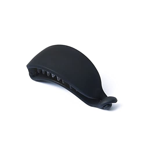 Haarklammer Nette Süßigkeiten Farben Bananenform Haar Krallen Frauen Mädchen Süße Haarklammern Pferdeschwanzhalter Haarnadeln Mode Haarschmuck Zubehör Haarklammer Groß(Black) von GFYHTN