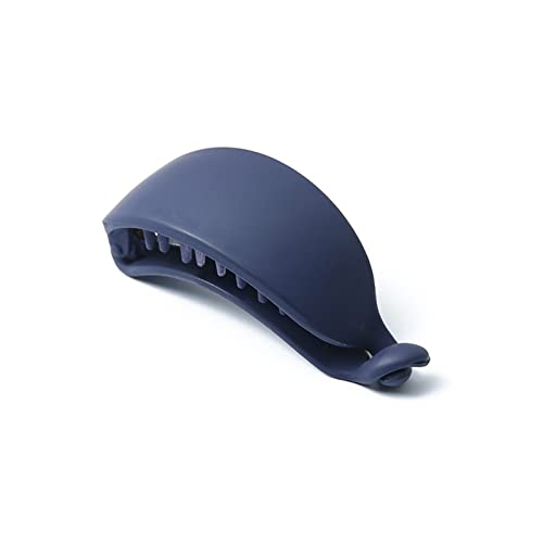 Haarklammer Nette Süßigkeiten Farben Bananenform Haar Krallen Frauen Mädchen Süße Haarklammern Pferdeschwanzhalter Haarnadeln Mode Haarschmuck Zubehör Haarklammer Groß(Navy Blue) von GFYHTN