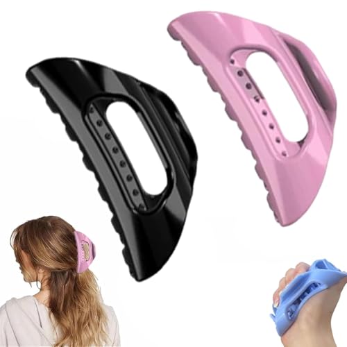 The Cozy Clip, Comfortable Soft Hair Claw Clip for Women, Acrylic French Cloud Hairpin, Flexible Claw Clips for Thick Long Curly Hair, Strong Hold, No Slip Grip The Cozy Clip, Comfortable Soft Hair Claw Clip for Women, Acrylic French Cloud Hairpin, Flexible Claw Clips for Thick Long Curly Hair, Strong Hold, No Slip Grip von GFYLOHCY