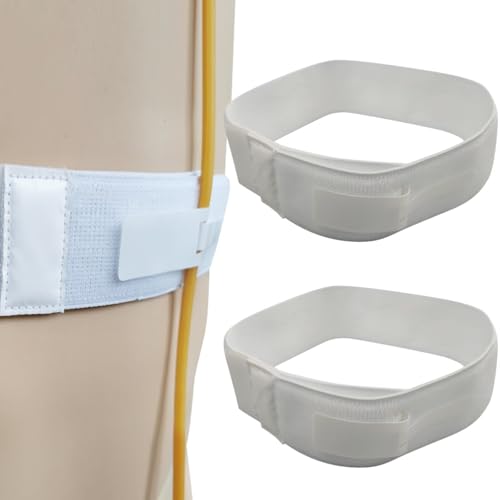 GGAUBAIFI 2pcs Fütterungsrohrgürtel, Pegrohrhalter G-Röhrchen Schutzgürtel atmungsaktive Weiße, Peritonealdialysegürtel, PD-Gürtel Dialyse für Männer Frauen Erwachsene von GGAUBAIFI
