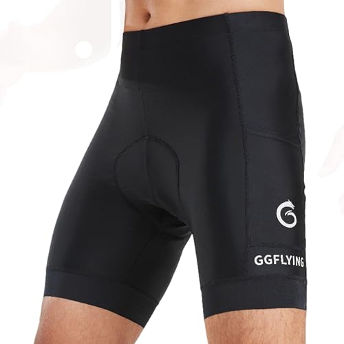 GGFLYING Radlerhose Herren Fahrradhose 6D Gepolstert Radhose Kurz Fahrrad Hosen Atmungsaktiv Schnelles Trocknen Hohe Elastizität GGFLYING Radlerhose Herren Fahrradhose 6D Gepolstert Radhose Kurz Fahrrad Hosen Atmungsaktiv Schnelles Trocknen Hohe Elastizität von GGFLYING