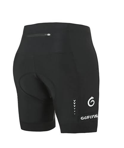GGFLYING Radlerhose Herren Fahrradhose 6D Gepolstert Radhose Kurz Fahrrad Hosen Atmungsaktiv Schnelles Trocknen Hohe Elastizität GGFLYING Radlerhose Herren Fahrradhose 6D Gepolstert Radhose Kurz Fahrrad Hosen Atmungsaktiv Schnelles Trocknen Hohe Elastizität von GGFLYING