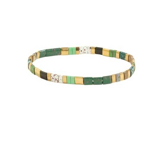 GGGOAJVB Kristall Armband, Handgewebtes Elastisches Armband Im Böhmischen Stil Für Damen, Passender High-End-Schmuck, Stil F GGGOAJVB Kristall Armband, Handgewebtes Elastisches Armband Im Böhmischen Stil Für Damen, Passender High-End-Schmuck, Stil F von GGGOAJVB