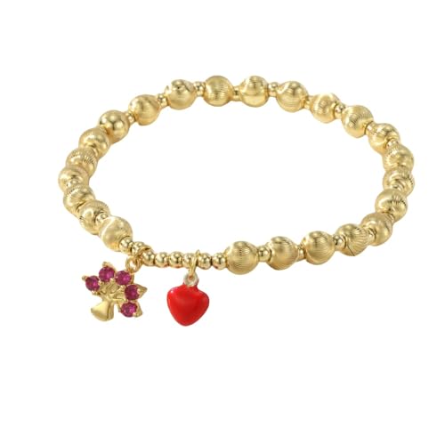 GGGOAJVB Kristall Armband, Modisches, Hochwertiges Perlenarmband Mit Flamingo-Anhänger Und Baum Des Lebens, Passender All-Match-High-End-Schmuck Für Damen, Stil A GGGOAJVB Kristall Armband, Modisches, Hochwertiges Perlenarmband Mit Flamingo-Anhänger Und Baum Des Lebens, Passender All-Match-High-End-Schmuck Für Damen, Stil A von GGGOAJVB