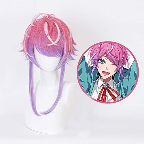 Anime Hypnose Mic Division Rap Schlacht Gentaro Yumeno Cosplay Perücke Kurz Amemura RamudaHalloween Karneval Kostüm Perücken + Perücke Cap KUQX3642 von GGJKB