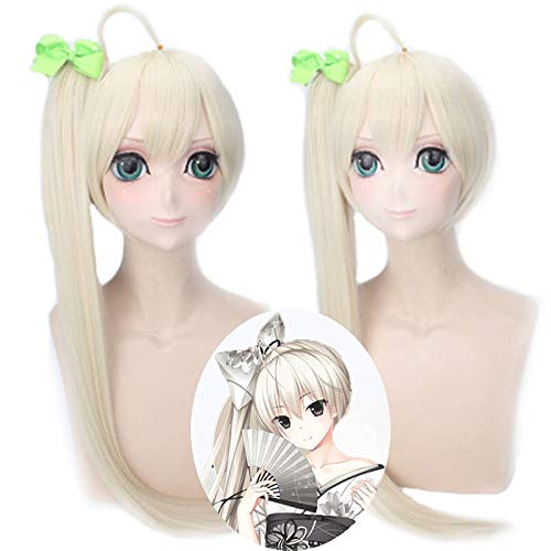 Anime Perücke in Einsamkeit Wo wir am wenigsten allein sind Kasugano Sora Cosplay Perücke 80cm lange gerade Pferdeschwanz Perücken Party Kostüm Perücke von GGJKB