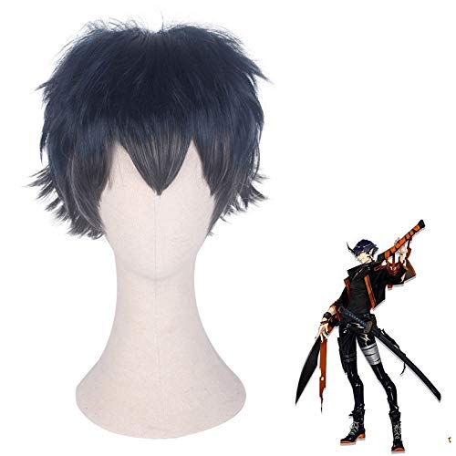 Arknights Flamebringer Cosplay Perücke Short Gradient Hitzebeständige Faserhaar Perucas Anime Kostüm Perücken KUWS1590 von GGJKB