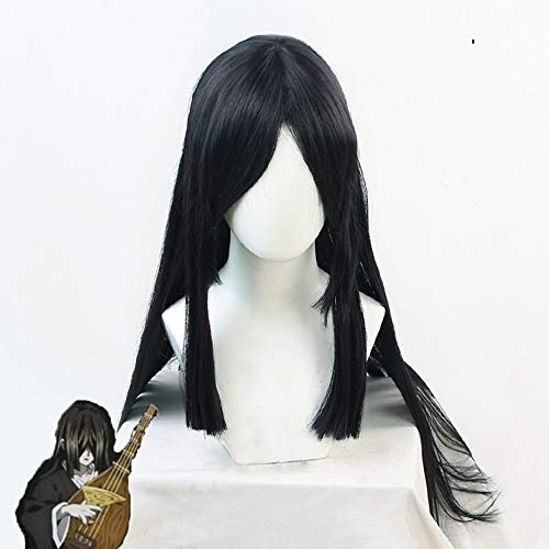 Dämonentöter Kimetsu No Yaiba Nakime Cosplay Perücke Schwarz Lang Hitzebeständig Synthetisches Haar Kostüm Spielperücken + Kostenlose Perückenkappe Dämonentöter Kimetsu No Yaiba Nakime Cosplay Perücke Schwarz Lang Hitzebeständig Synthetisches Haar Kostüm Spielperücken + Kostenlose Perückenkappe von GGJKB