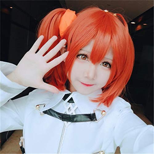 FGO Schicksal Großauftrag Fujimaru Ritsuka Cosplay Perücke Hitzebeständige synthetische Haar Perücke Anime Kostüm Perücken + Perücke Cap von GGJKB