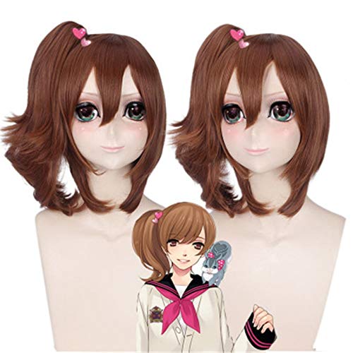 Frauenbrüder Konflikt Ema Asahina Hinata Perücken Lange Hitzebeständigkeit Synthetisches Haar Cosplay Perücken mit Pferdeschwanz von GGJKB