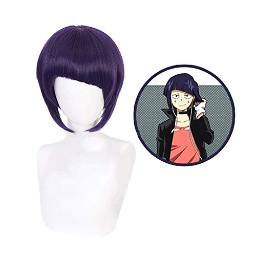 Mein Held Academia Kyoka Jiro Cosplay Perücke Frauen Kurz Boku Kein Held Academia Hitzebeständiges Kunsthaar Anime Kostüm Perücken KUQX805 von GGJKB