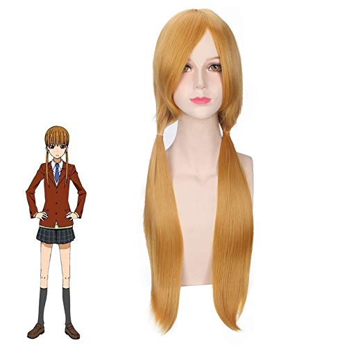 Meine kleine Monster Cosplay Perücke goldene Blondine lange gerade synthetische Haare Pferdeschwanz Mizutani Shizuku Damen Perücken mit Pony von GGJKB