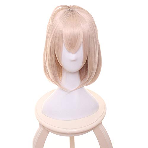 Okita Souji Perücke Schicksal Grand Order Cosplay Perücke Kurze synthetische Frauen Haare Anime Schicksal Grand Order Cosplay Perücken Okita Souji KUQX6605 von GGJKB